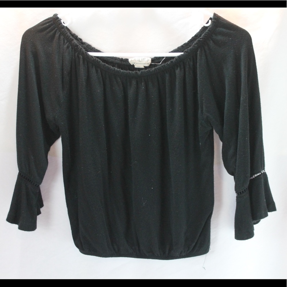 Black crop top 🖤